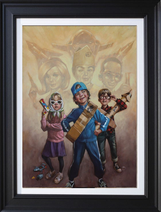 F-A-B Deluxe Signed Framed Limited Edition Print on Board by Artist Craig Davison