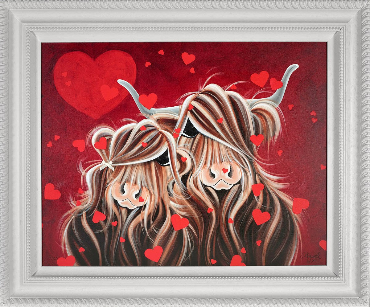 Falling For Me Framed Print by Artist Jennifer Hogwood