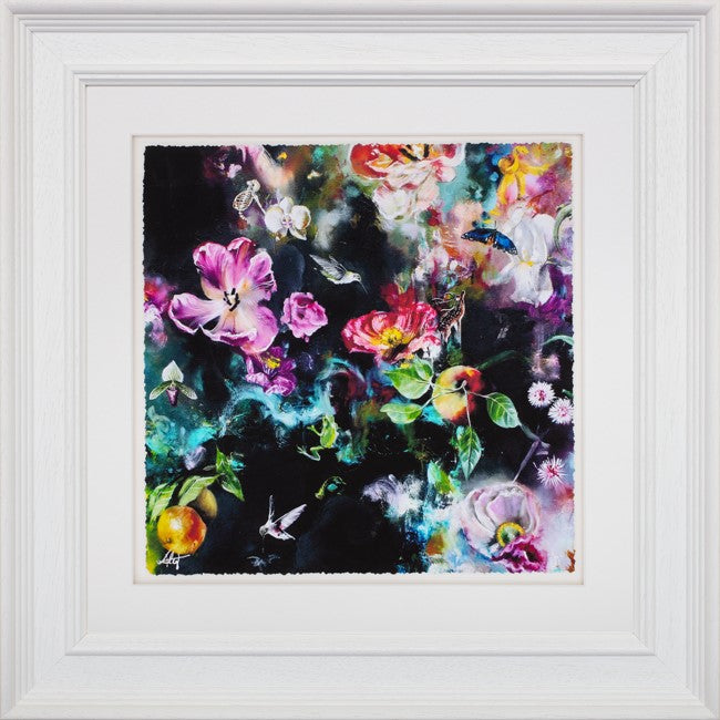 Figment Framed Print on Paper by Artist Katy Jade Dobson