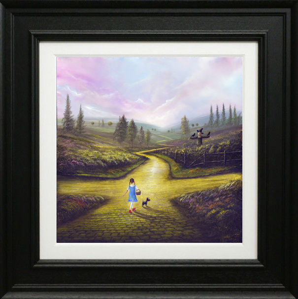 Follow The Yellow Brick Road Signed Limited Edition Print on Board by Artist Danny Abrahams