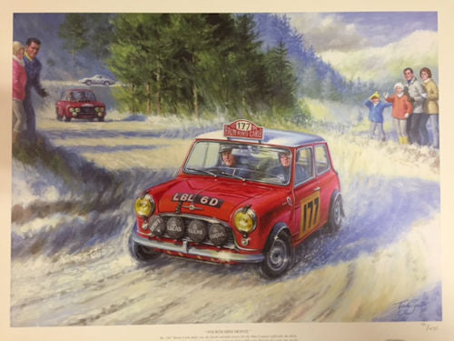 Fourth Mini Monte  Framed Print on Paper by Artist Tony Smith