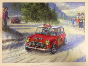 Fourth Mini Monte  Framed Print on Paper by Artist Tony Smith