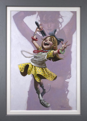 Get Into The Groove Framed Signed Limited Edition Print on Board by Artist Craig Davison