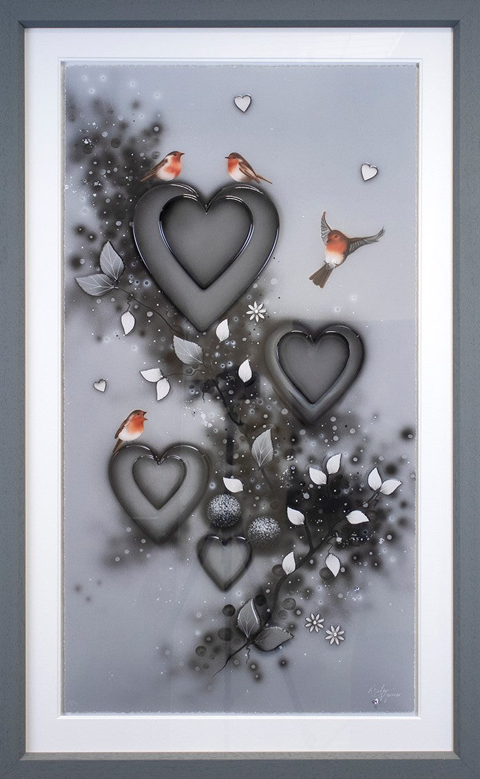 Get Together Framed Print on Paper by Artist Kealey Farmer