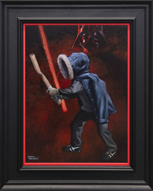 Go Dark Signed Framed Limited Edition Print on Board by Artist Craig Davison