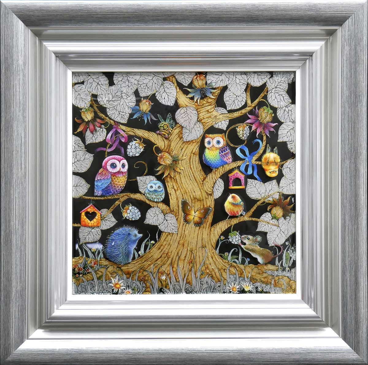 Golden Dawn Framed Mixed Media Print by Artist Kerry Darlington