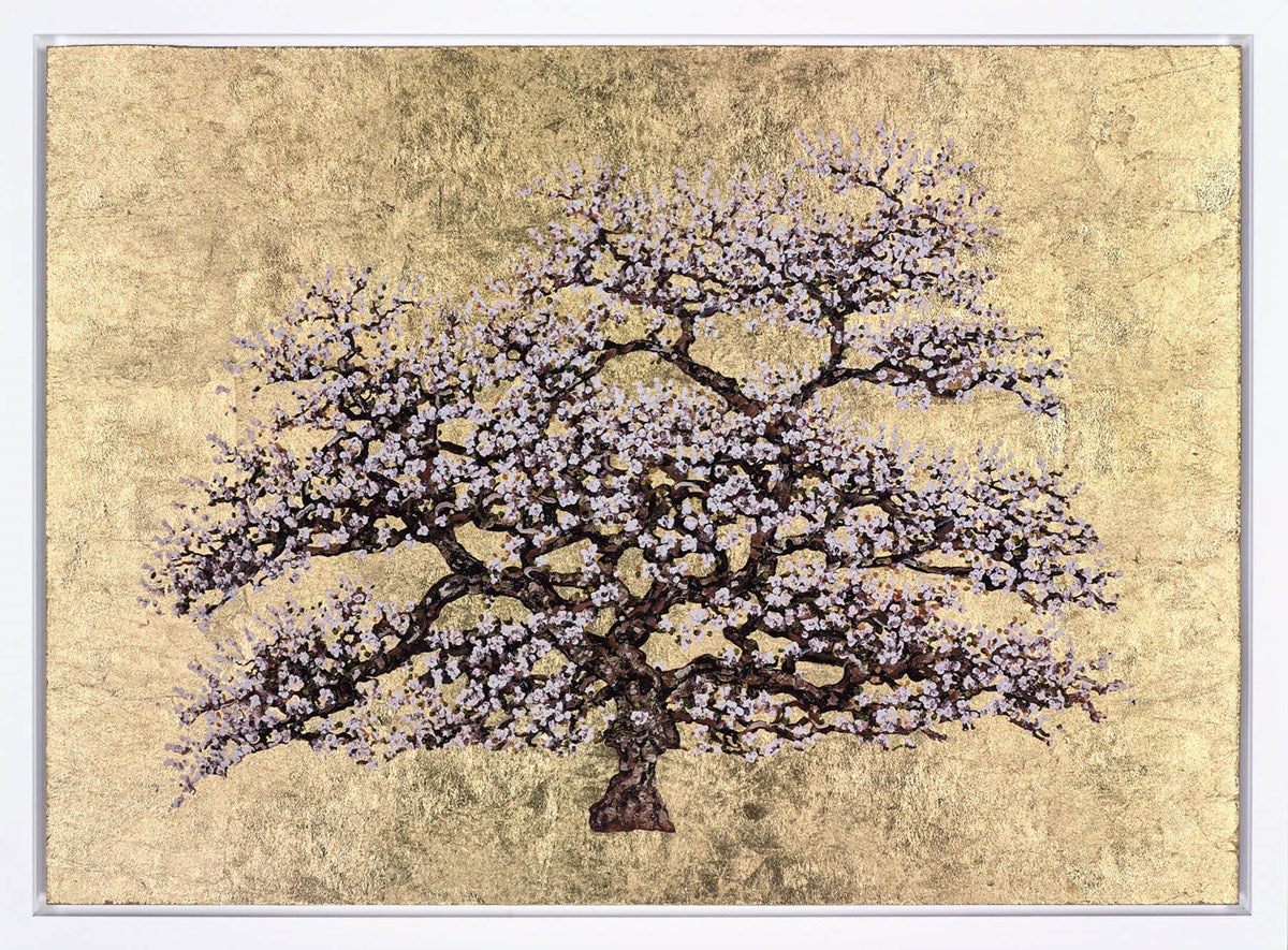 Golden Hour Framed Signed Limited Edition Print on Gold Leaf by Artist Jack Frame