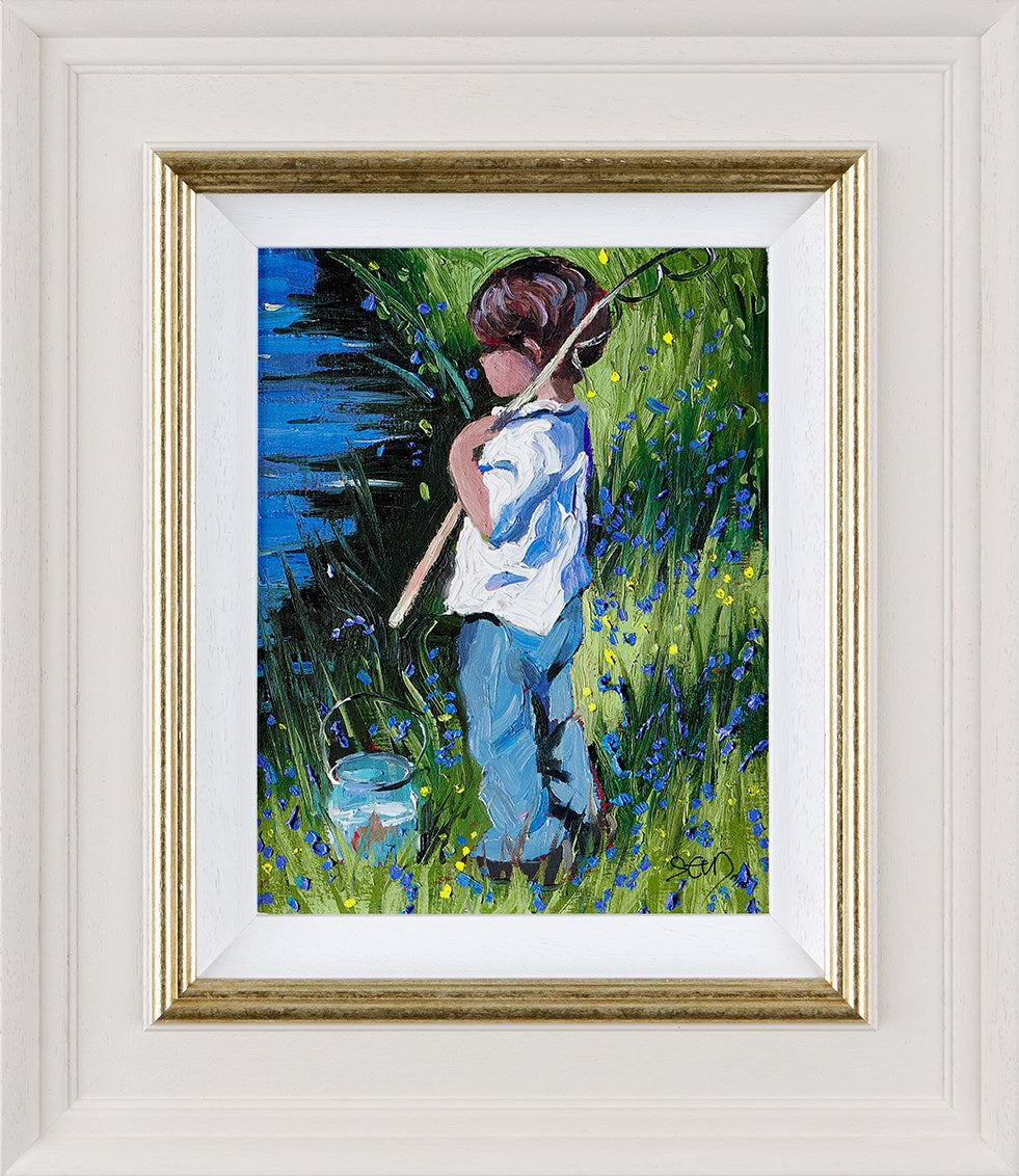 Great Expectations Framed Signed Limited Edition Canvas on Board by Artist Sherree Valentine-Daines