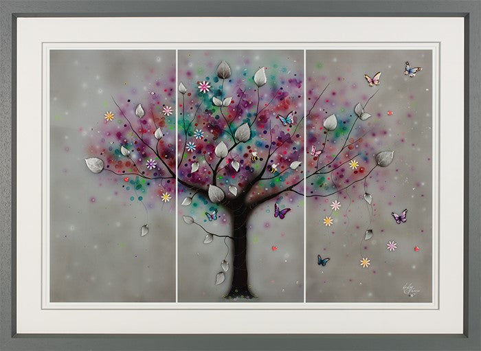 Growth Framed Print on Paper by Artist Kealey Farmer