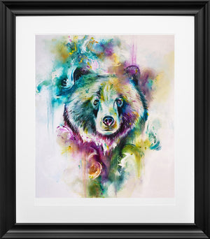 Guardian Framed Print on Paper by Artist Katy Jade Dobson