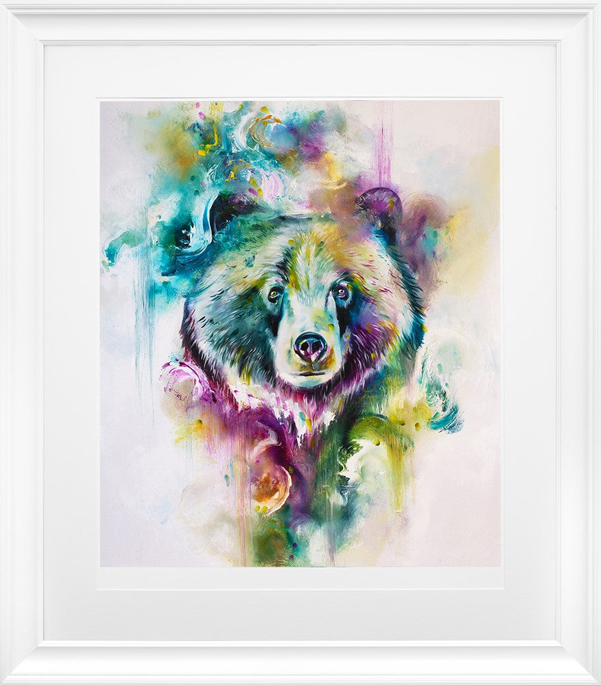 Guardian Framed Print on Paper by Artist Katy Jade Dobson