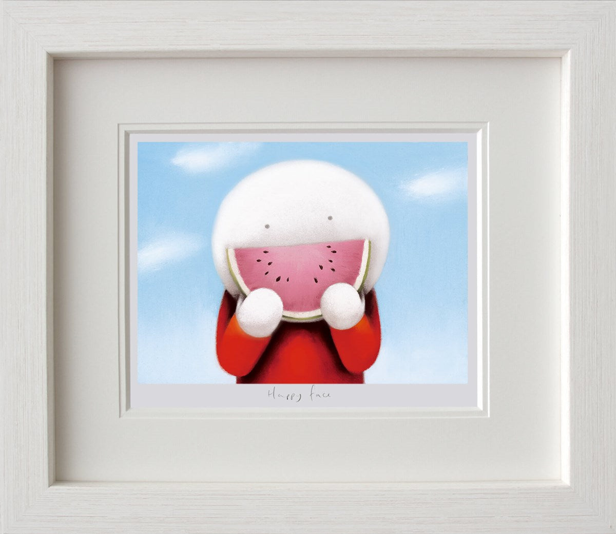 Happy Face Framed Print by Artist Doug Hyde