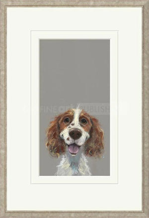 Happy Go Lucky Signed Framed Limited Edition Print on Paper by Artist Nicky Litchfield