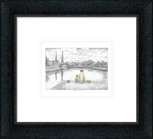 Have We Got A Bite Signed Framed Limited Edition Print on Paper by Artist Leigh Lambert