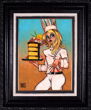 Have Your Cake and Eat it Too Framed Print on Board by Artist Todd White