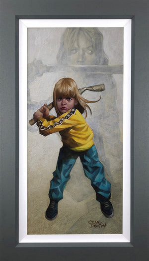 Here Comes The Bride Framed Signed Limited Edition Print on Board by Artist Craig Davison