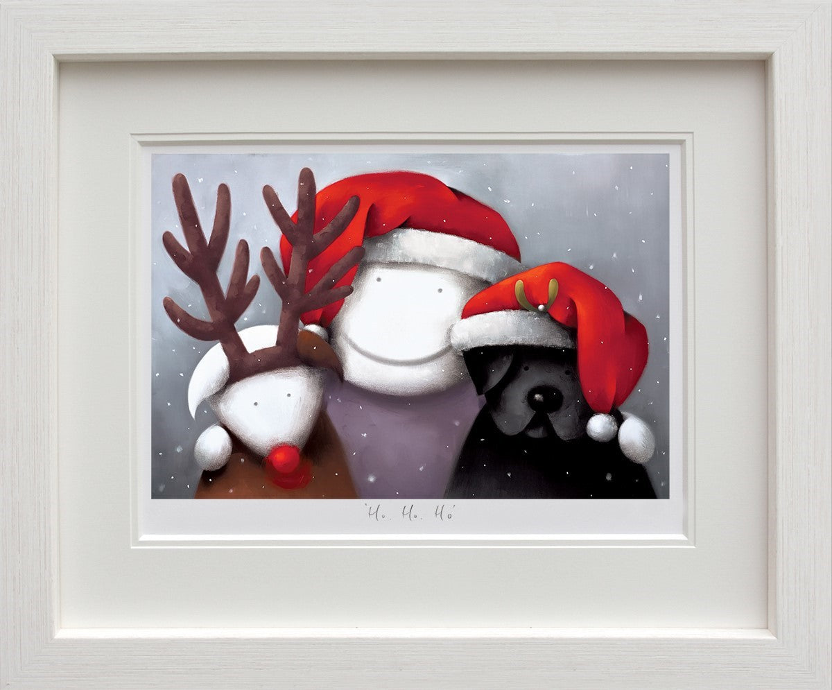 Ho Ho Ho Framed Print by Artist Doug Hyde