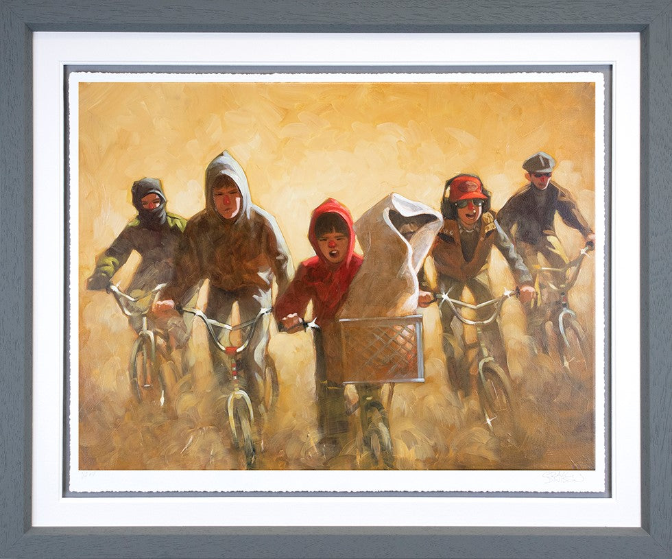 Home Time Framed Print on Paper by Artist Craig Davison