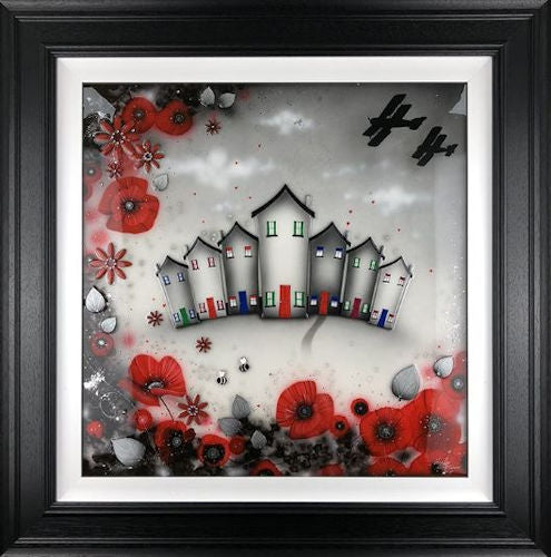 Home Framed Print on Paper by Artist Kealey Farmer