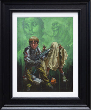 I Ain't Afraid of No Ghost Framed Canvas on Board by Artist Craig Davison