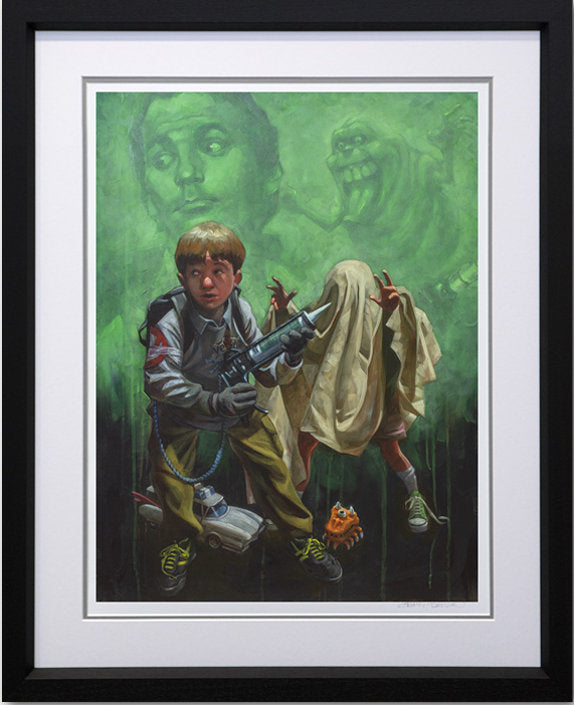 I Ain't Afraid of No Ghost Framed Print on Paper by Artist Craig Davison