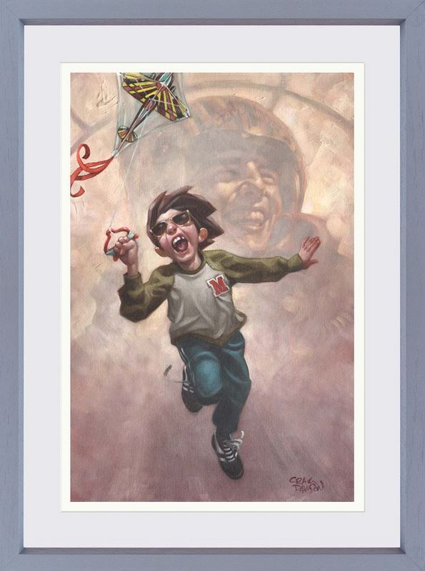 I Feel The Need Framed Print on Paper by Artist Craig Davison