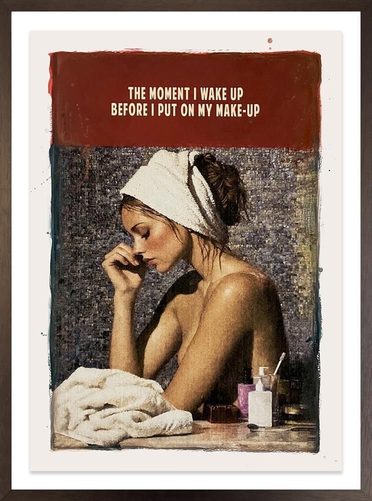 I Say A Little Prayer Remastered Framed Limited Edition Print on Paper by Artist Linda Charles