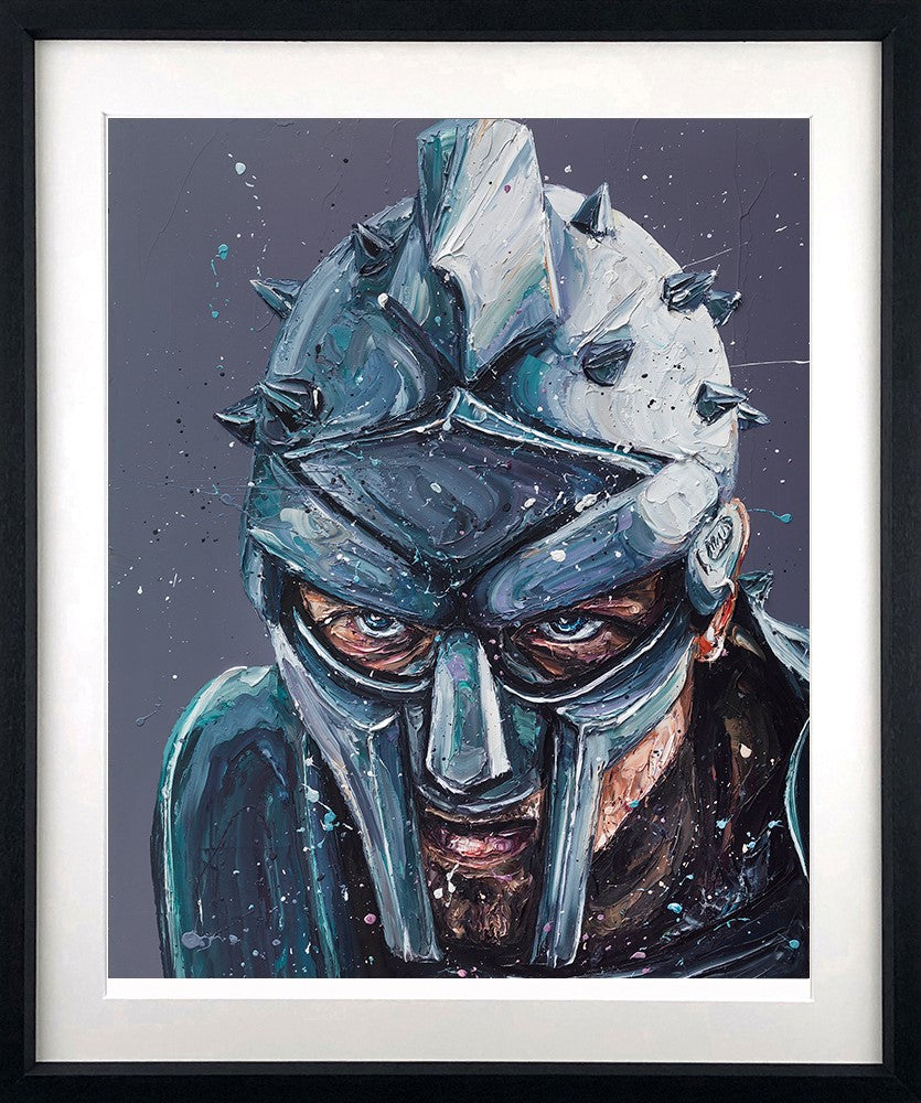 I Will Have My Vengeance Framed Print on Paper by Artist Paul Oz