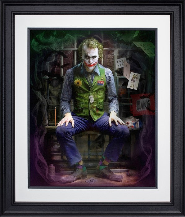 I'm Not A Monster Signed Limited Edition Lenticular Print on Paper by Artist JJ Adams