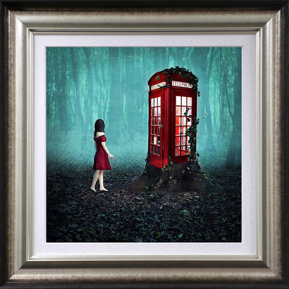 If You Go Down To The Woods Today Framed Print on Paper by Artist Michelle Mackie