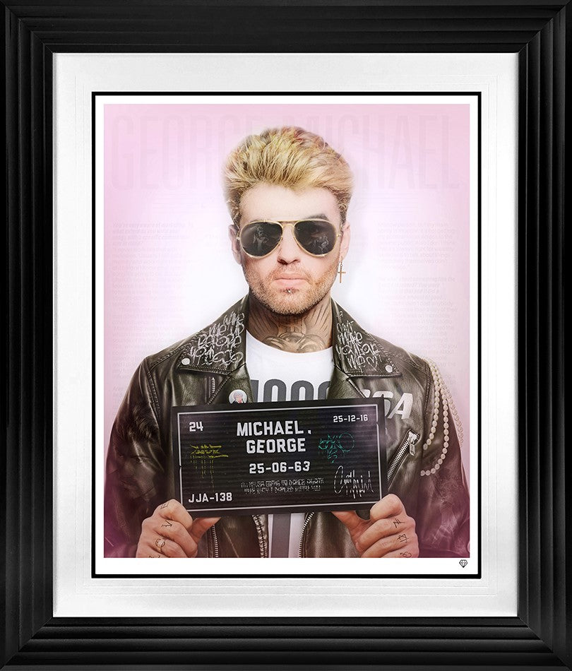 I'm Your Man Colour Framed Print on Paper by Artist JJ Adams