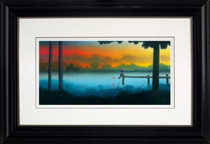 In My Dreams Framed Print on Paper by Artist Mackenzie Thorpe