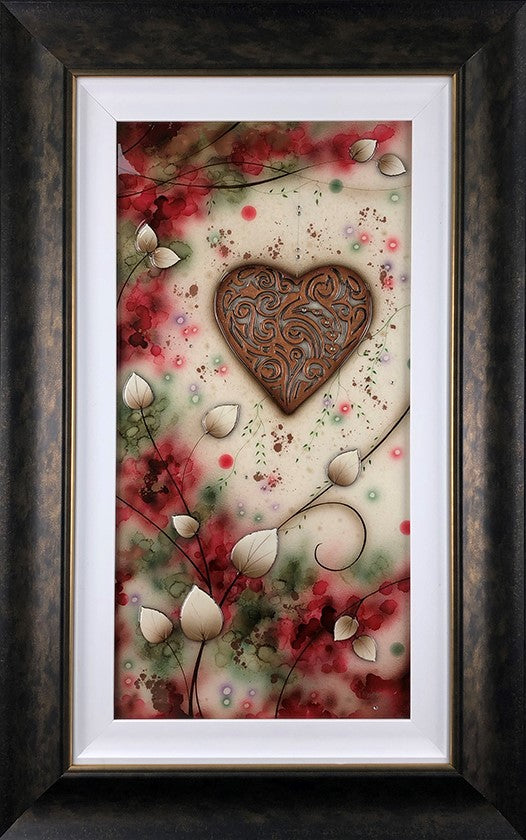 Inner Beauty Framed Print on Paper by Artist Kealey Farmer