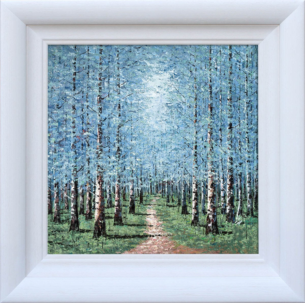 Into The Forest Framed Print by Artist Inam