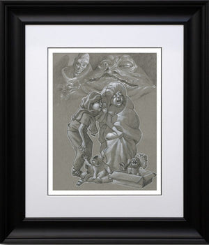 Jabba Jibber Jabber Framed Signed Limited Edition Print on Paper by Artist Craig Davison