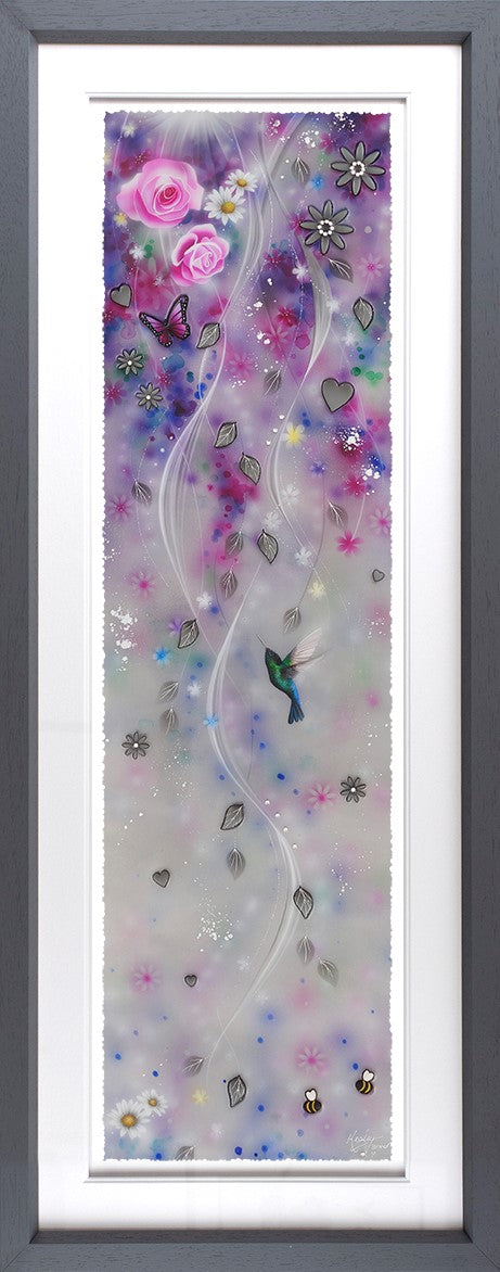 Joy Framed Print on Paper by Artist Kealey Farmer