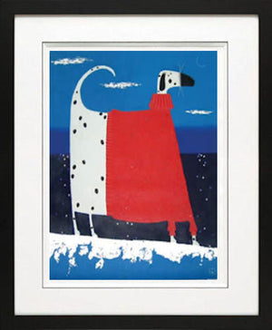 Keeping Me Warm Framed Print on Paper by Artist Govinder Nazran