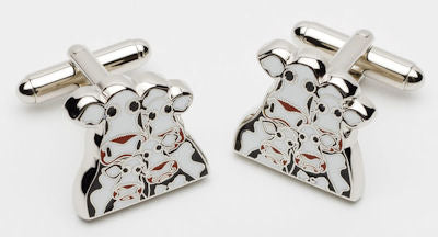 Kids Cufflinks by Artist Caroline Shotton 