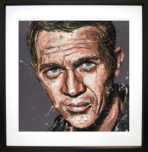 King Of Cool Framed Print on Paper by Artist Paul Oz