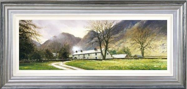 Lakeland Walk Framed Print on Board by Artist Duncan Palmer