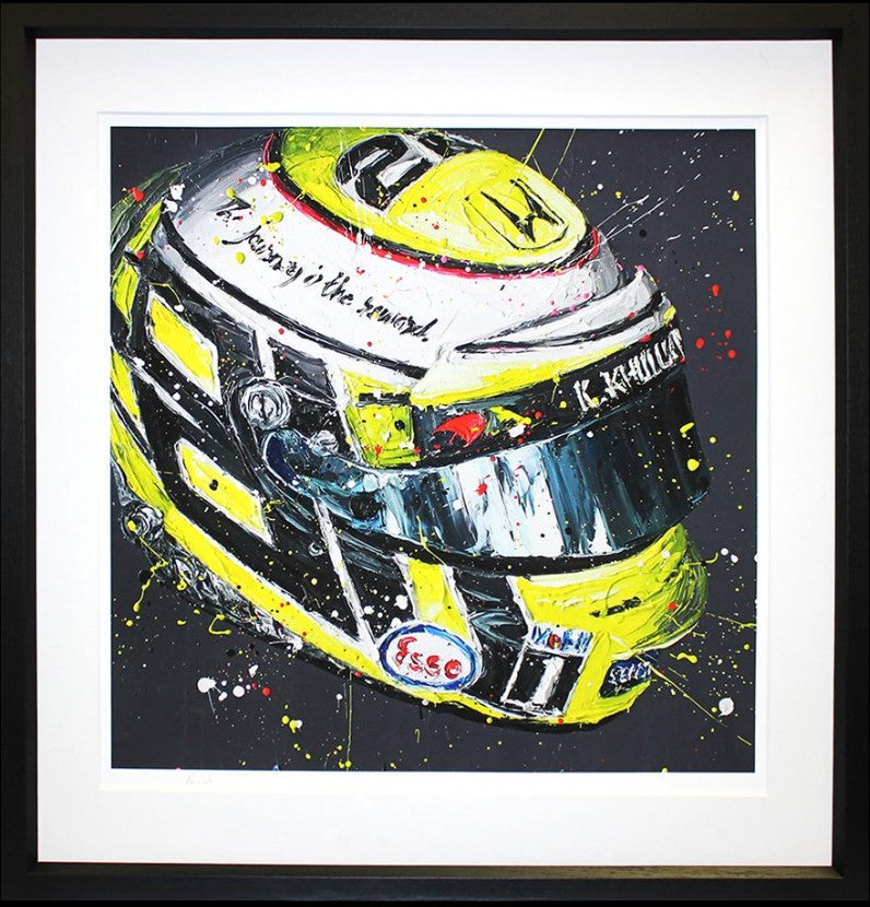 Last Lid Framed Signed Limited Edition Print on Paper by Artist Paul Oz