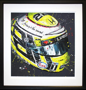 Last Lid Framed Signed Limited Edition Print on Paper by Artist Paul Oz