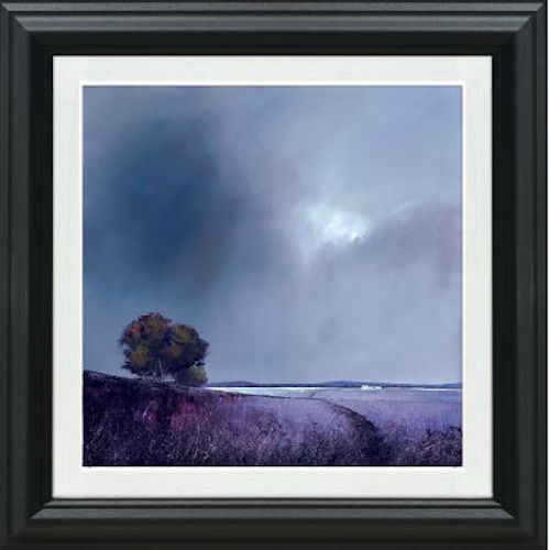 Lavender Skies Print by Artist Barry Hilton