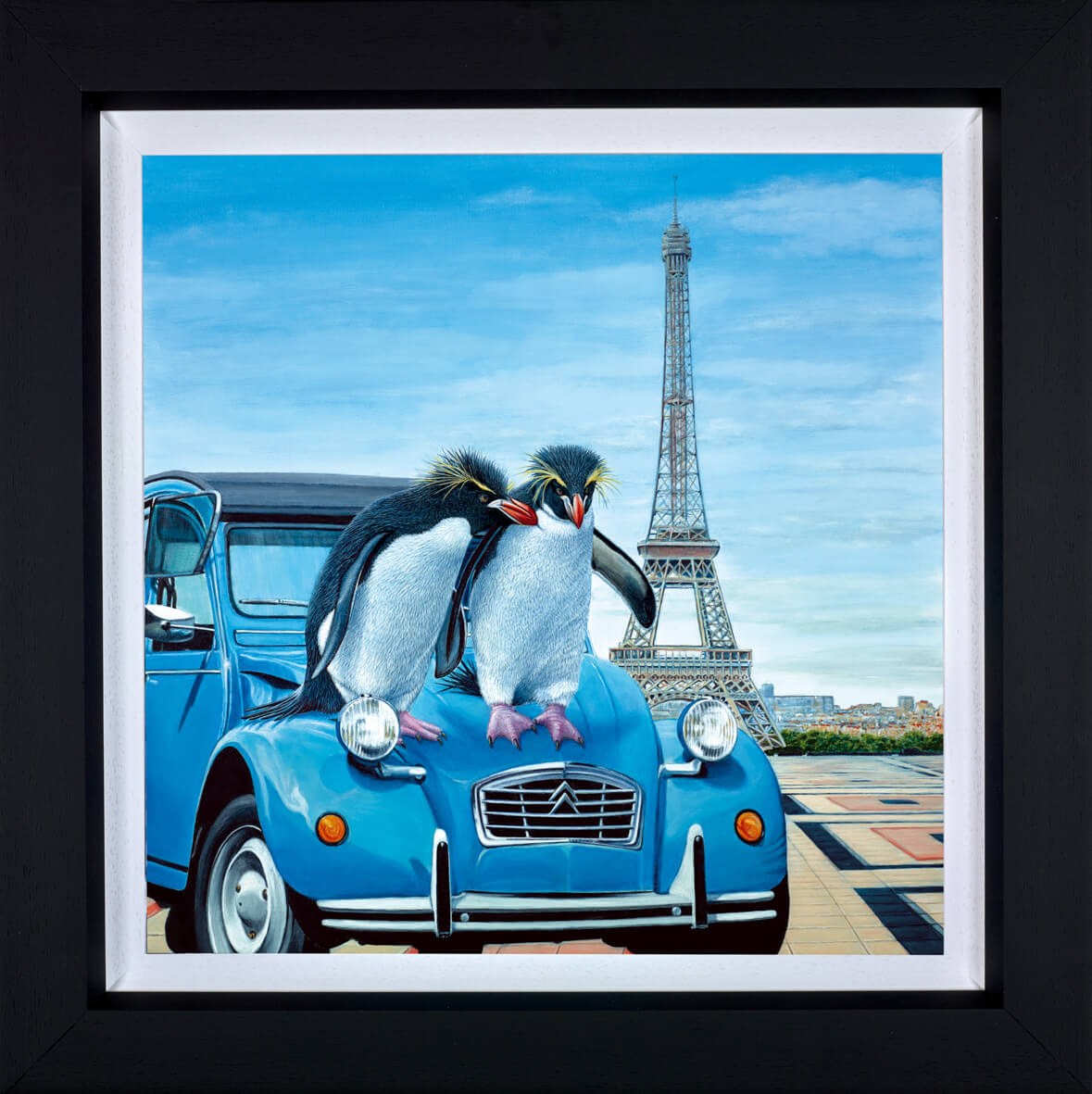 Le Grand Tour Framed Print on Board by Artist Steve Tandy