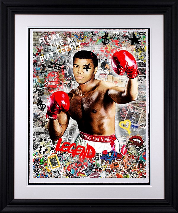 Legend Framed Print on Paper by Artist Zee