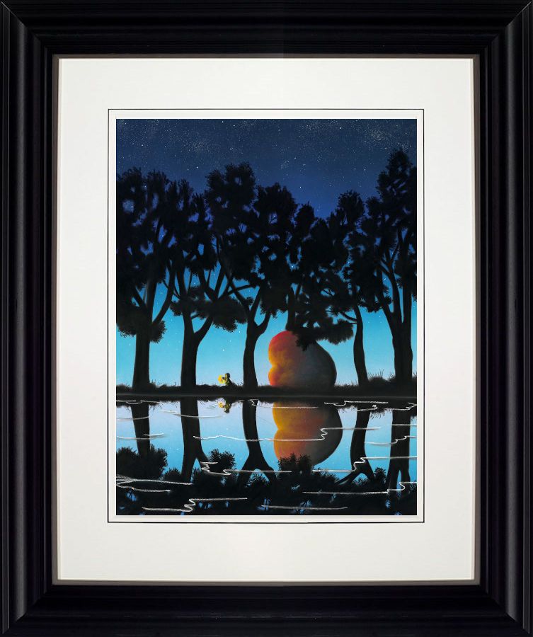 Lighting The Way Framed Print on Paper by Artist Mackenzie Thorpe