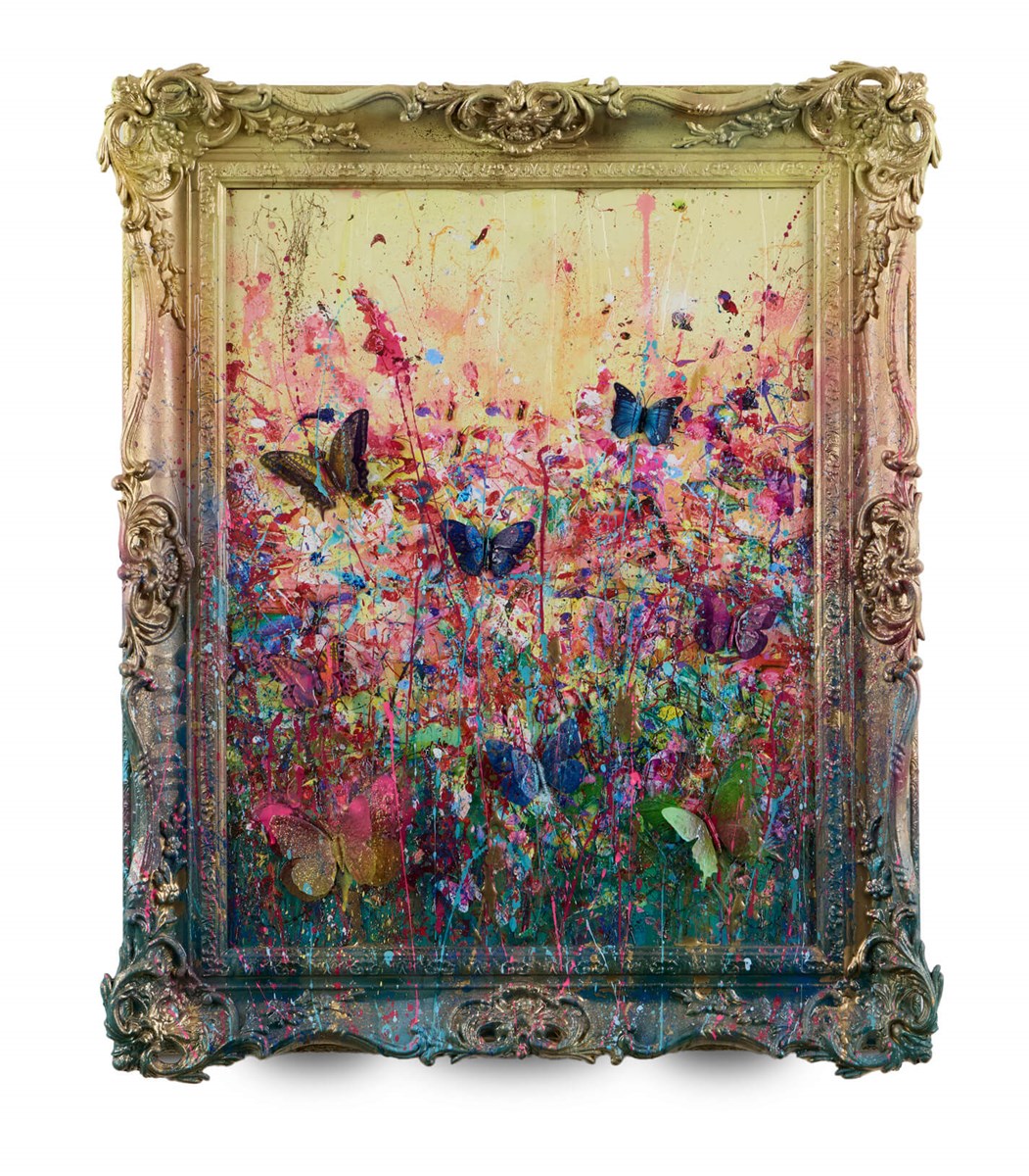 Limitless Framed Signed Limited Edition Mixed Media on Board by Artist Dan Pearce