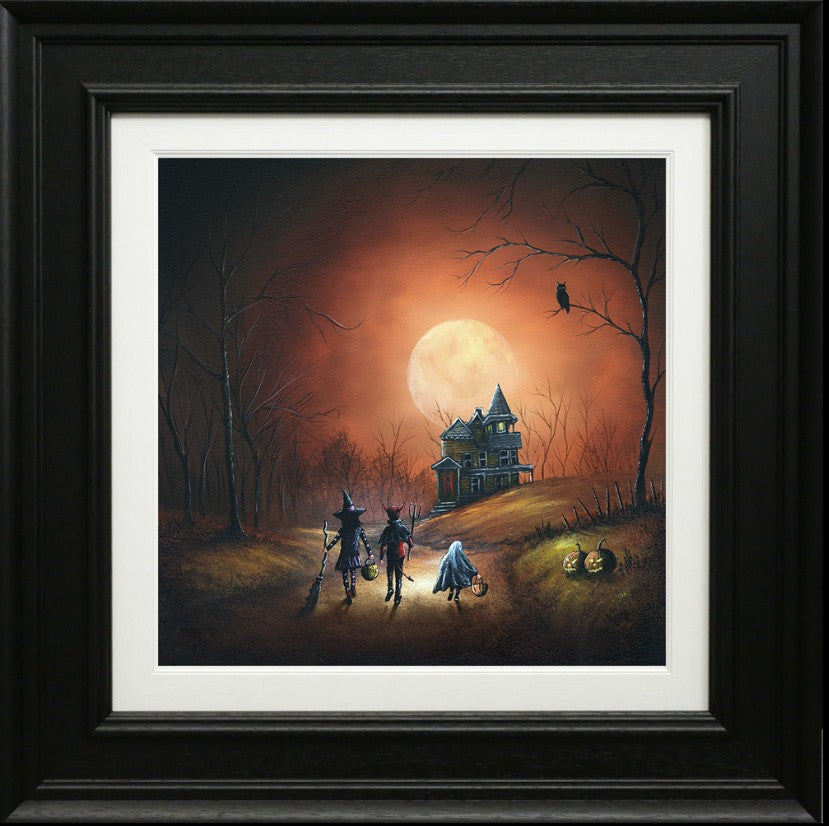 Little Monsters Signed Framed Limited Edition Print on Board by Artist Danny Abrahams