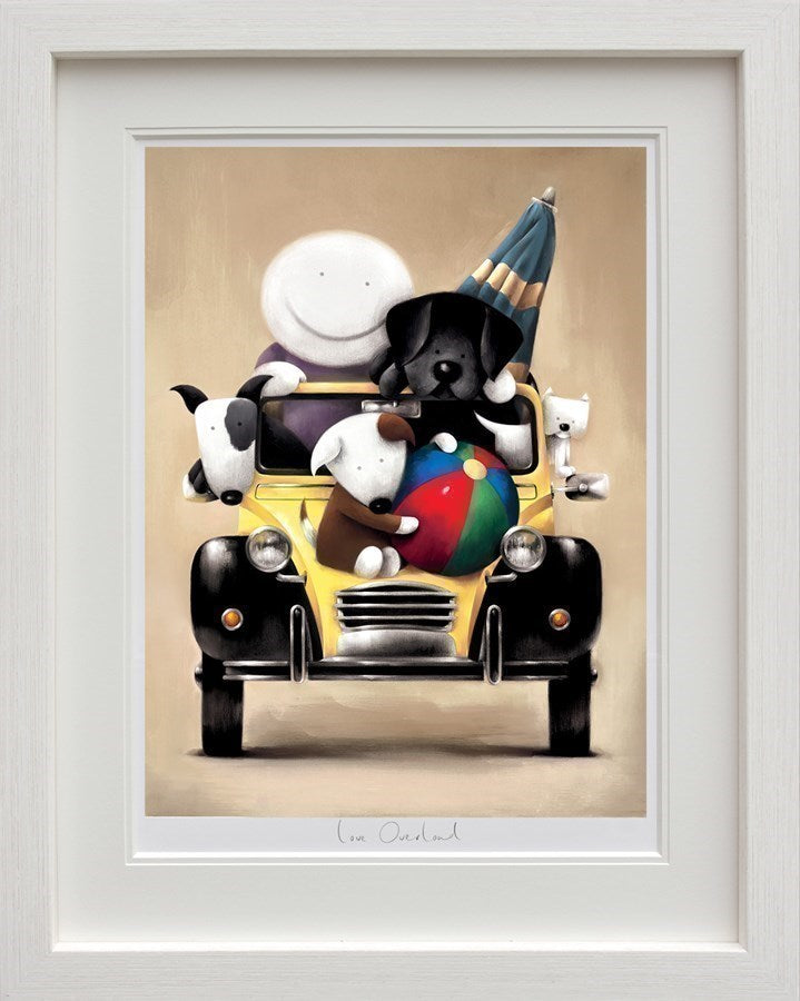 Love Overload Framed Print by Artist Doug Hyde