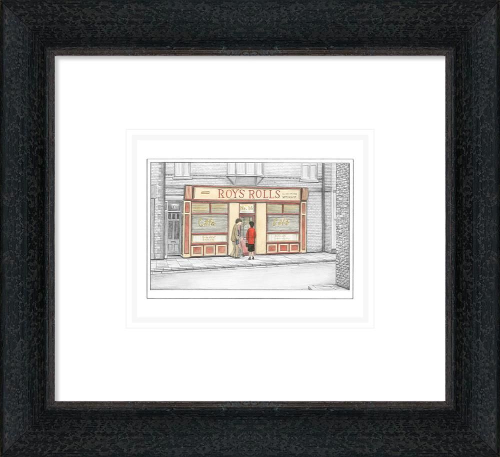 Love Story Signed Framed Limited Edition Print on Paper by Artist Leigh Lambert